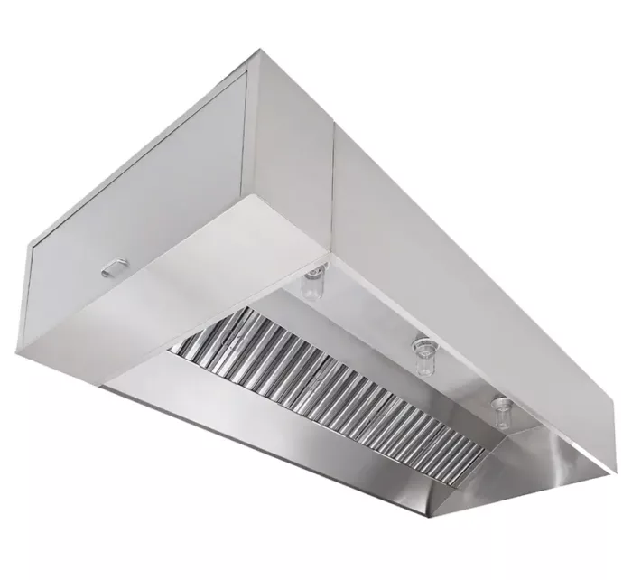 Single Island Hood for Commercial Kitchen Ventilation