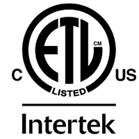 ETL Listed C and US compliance badge