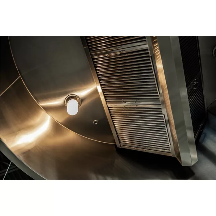 Round Island Exhaust Hood NRIH for commercial kitchen ventilation