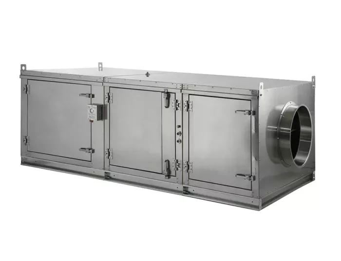 Pollution Control Unit for clean commercial kitchen ventilation